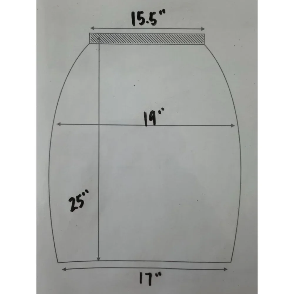 Theory Satin Black Gathered Ruched Rayon-Wool Blend Pencil Skirt Sz 6 - USA - Picture 7 of 7